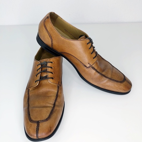 Cole Haan Other - Cole Haan C11990 Brown Leather Split Toe Oxford9.5